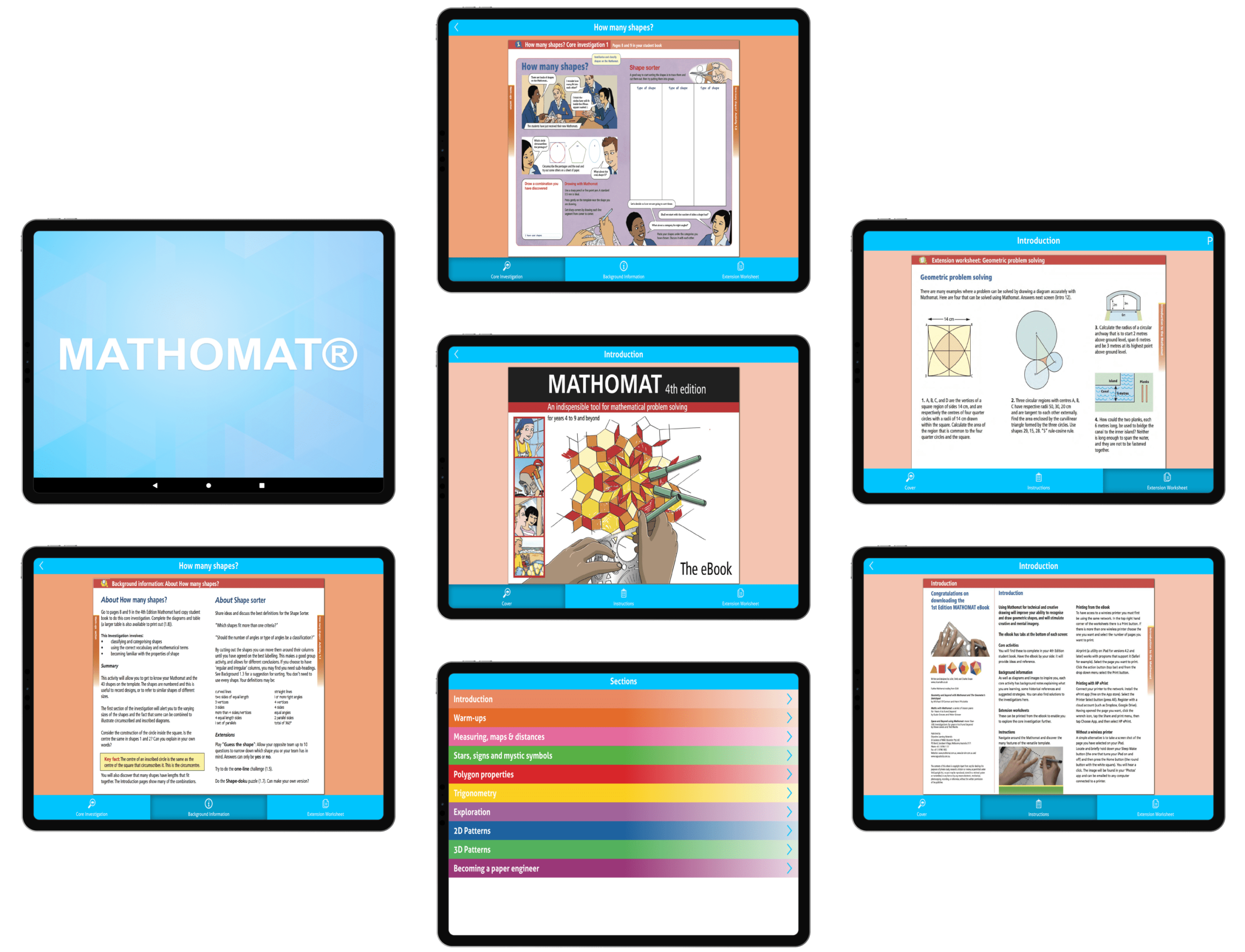 Mathomate Wireframe