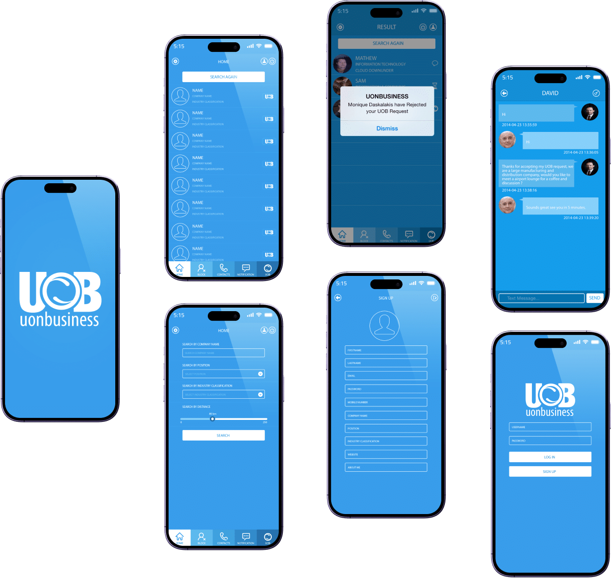 UOB Wireframe